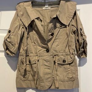 LOFT tan/beige jacket